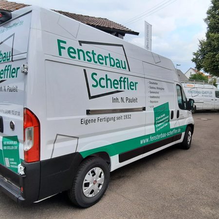 Firmenauto Fensterbau Scheffler Firmenauto